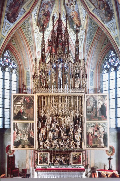 The St. Wolfgang Altarpiece (second opening) by Michael Pacher